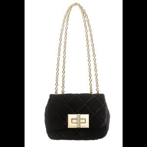 JELAVU The Barney Mini Bag Black Velvet